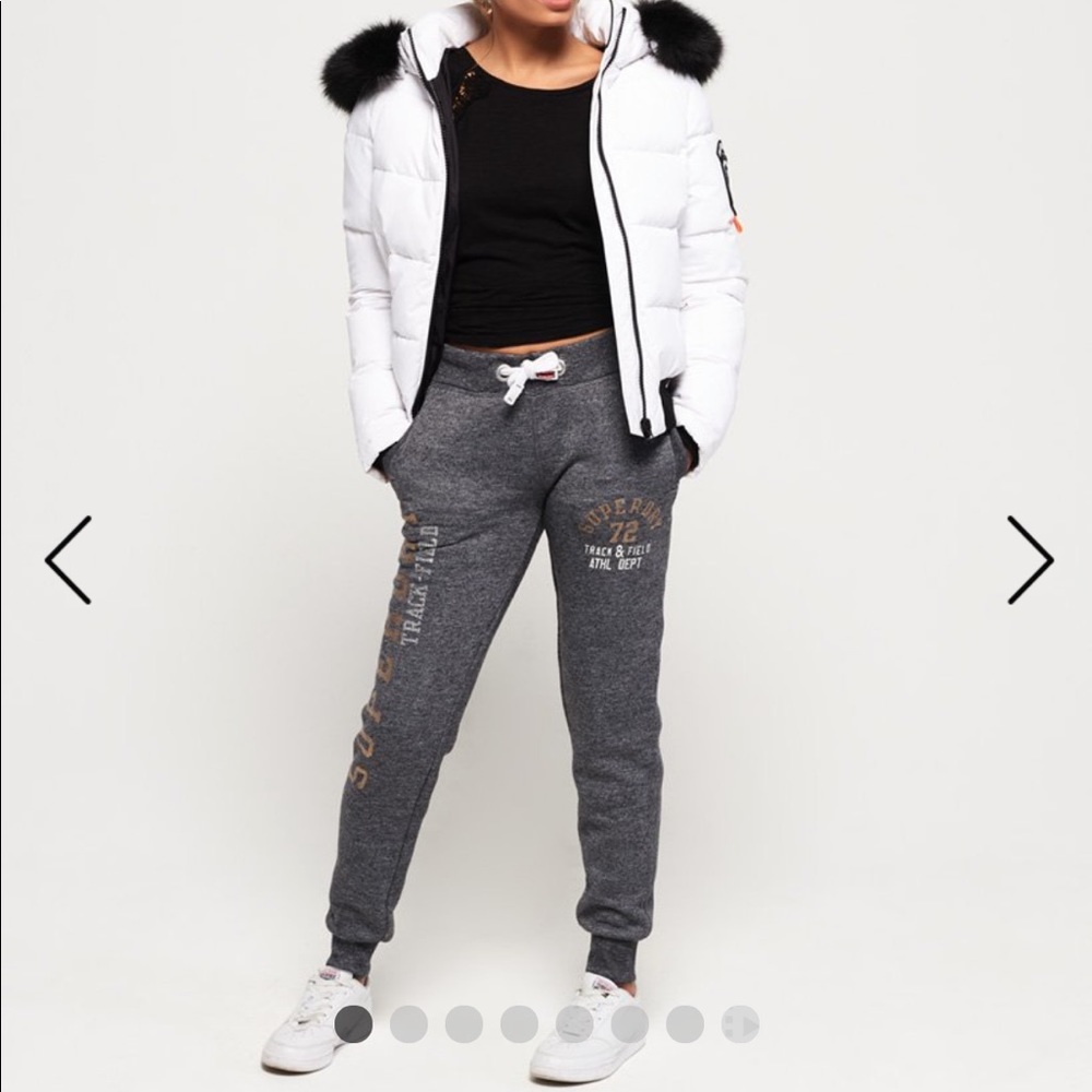 BRAND NEW: Superdry track & field jogger - grey